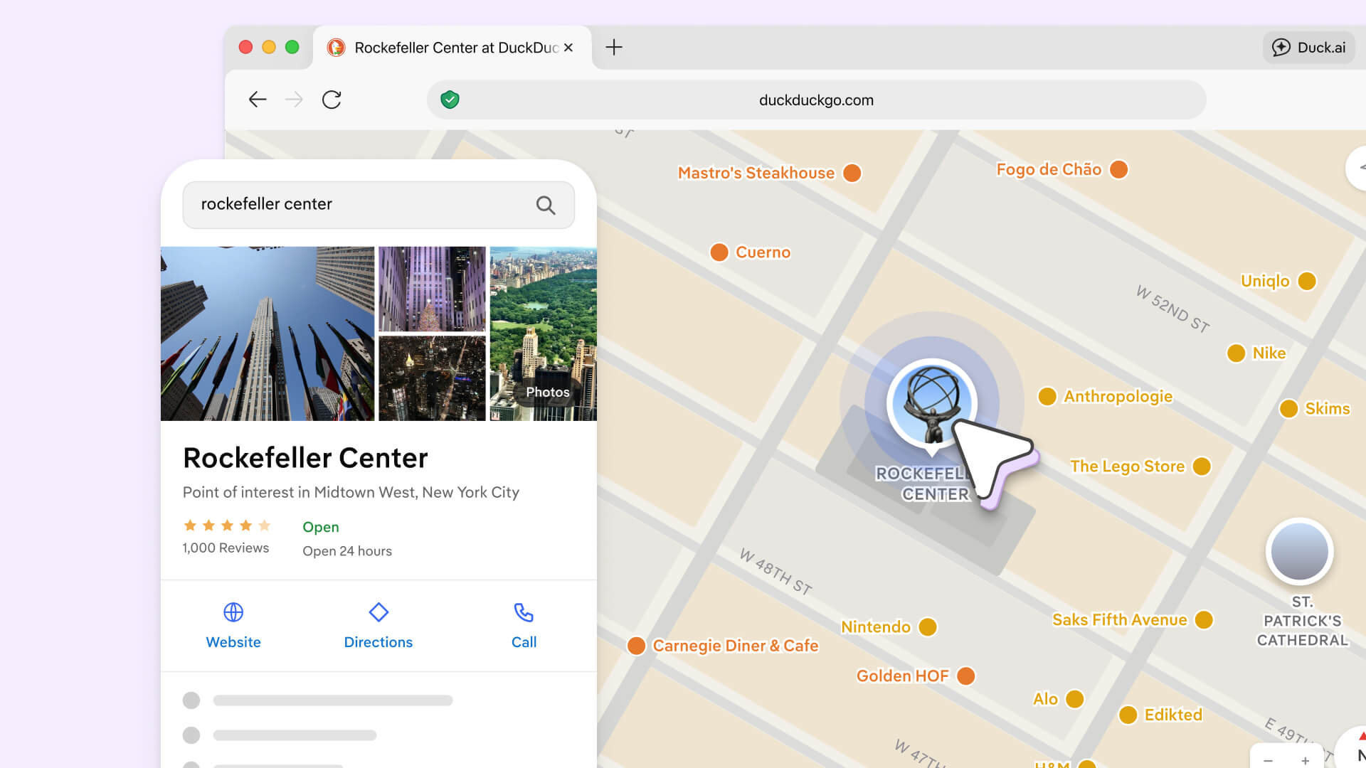 Improvements to Maps